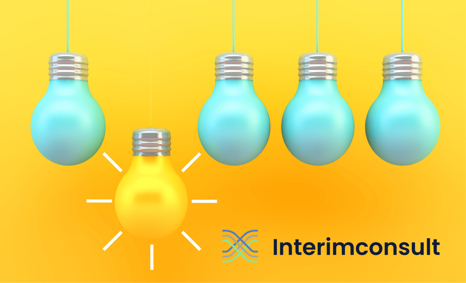Lighbulbs with company logo